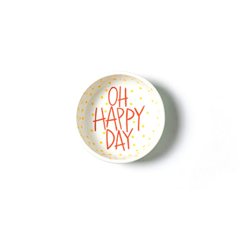 Mint Stripe Oh Happy Day Mini Bowl