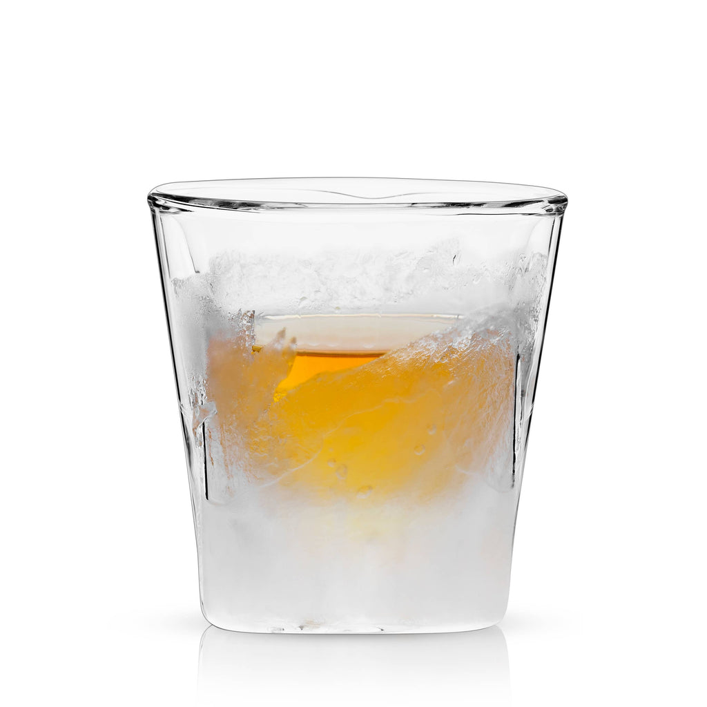 Viski - Raye™ Double Walled Chilling Whiskey Glass by Viski