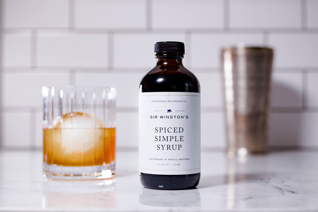 Statesman Beverage Co - Sir Winston's Spiced Simple Syrup