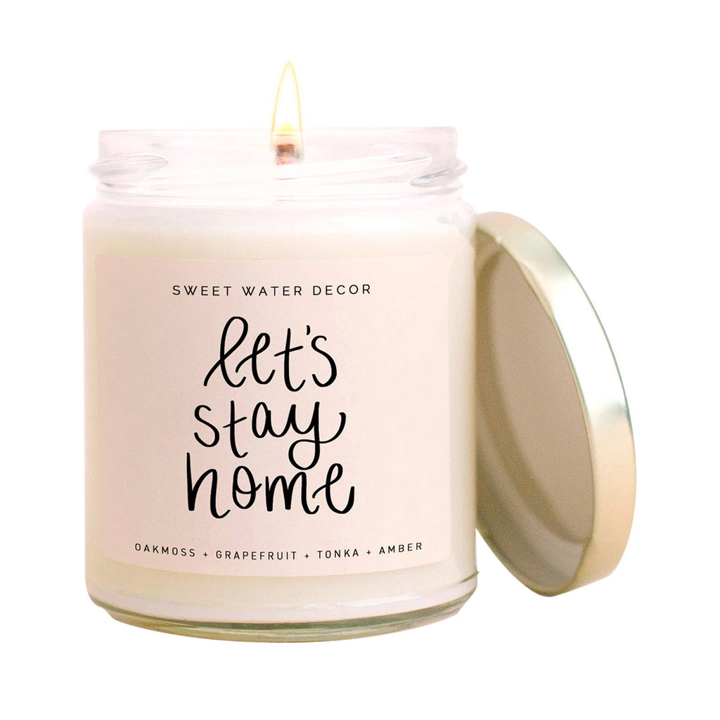 Sweet Water Decor - Let's Stay Home Soy Candle