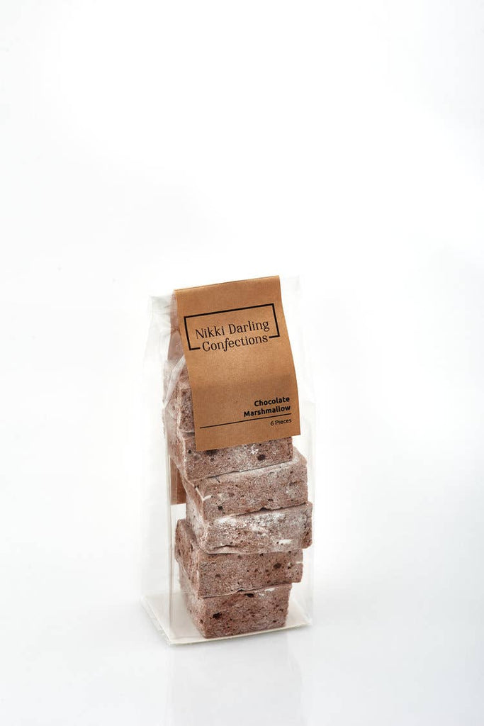Nikki Darling Confections - Hand Crafted Marshmallows - 6 Piece Bag