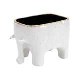 Speckled Elephant Planter Stoneware