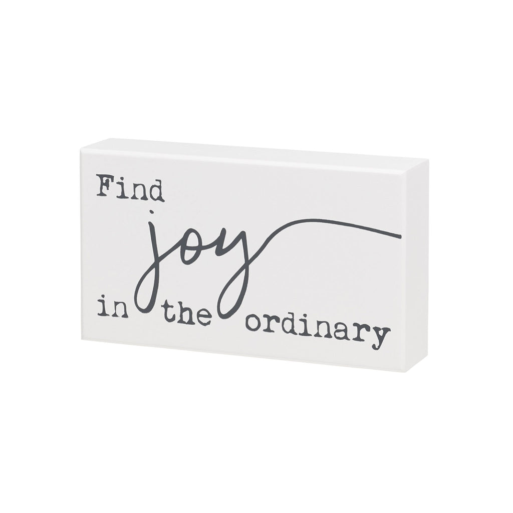 Find Joy Wooden Sign