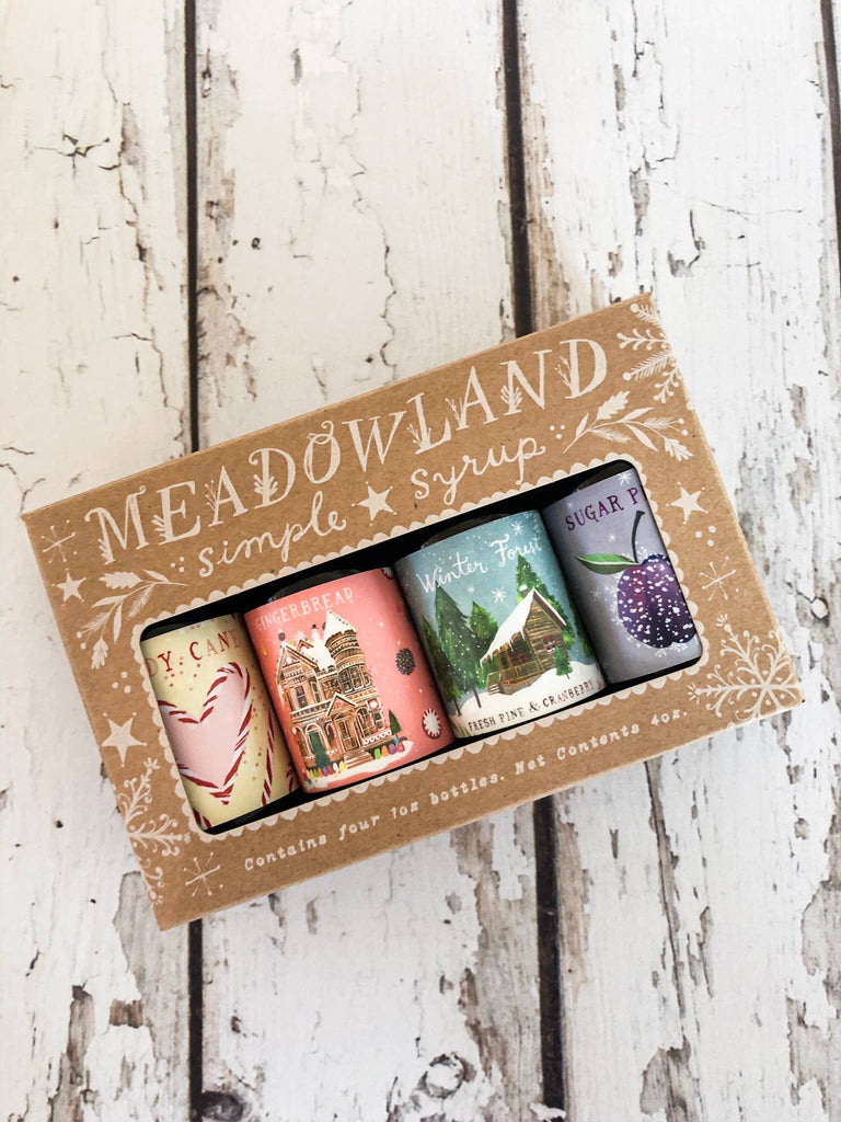 Meadowland Syrup - Wonderland Collection: Holiday Simple Syrup Sampler