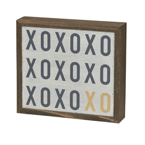 XOXO Barn Box Sign